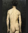 Unknown Artist Albert Edelfelt male nude 1 painting